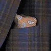 Amanda Christensen Paisley Pocket Square- Pocket Squares