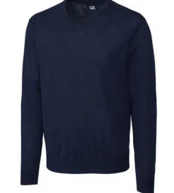 Cutter u0026 Buck Cutter & Buck Douglas Washable Merino Blend V-Neck Sweater- Pullovers & Layers