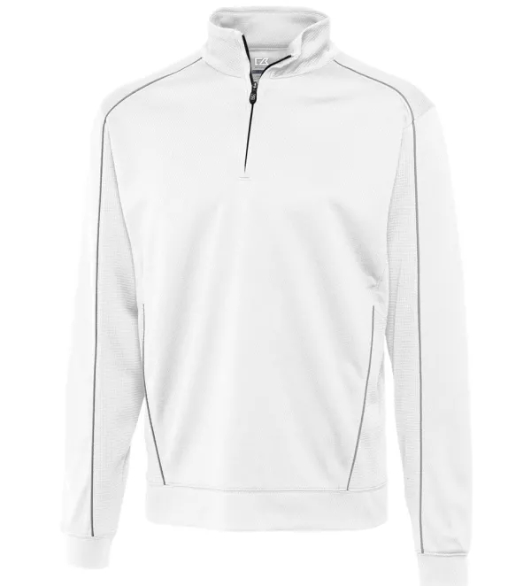 Cutter u0026 Buck Cutter & Buck Drytec Half Zip Pullover- Pullovers & Layers