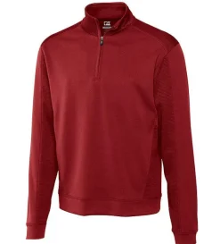 Cutter u0026 Buck Cutter & Buck Drytec Half Zip Pullover- Pullovers & Layers