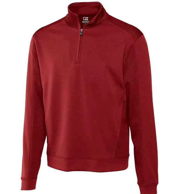 Cutter u0026 Buck Cutter & Buck Drytec Half Zip Pullover- Pullovers & Layers
