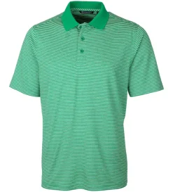 Cutter u0026 Buck Cutter & Buck Forge Tonal Stripe Short Sleeve Polo Shirt- Polos & Knits