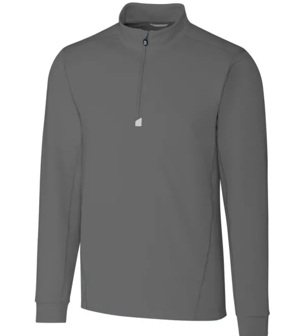 Cutter u0026 Buck Cutter & Buck Traverse Interlock Half Zip Pullover- Pullovers & Layers