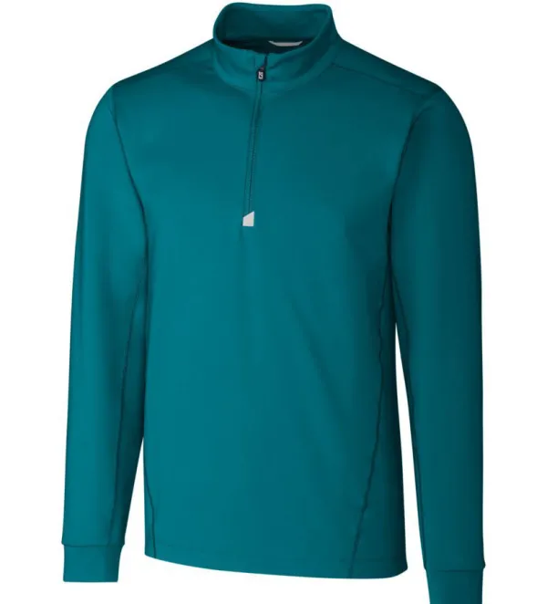 Cutter u0026 Buck Cutter & Buck Traverse Interlock Half Zip Pullover- Pullovers & Layers