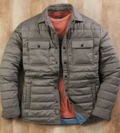Faherty Atmosphere Quilted Shirt Jacket- Casual & Active