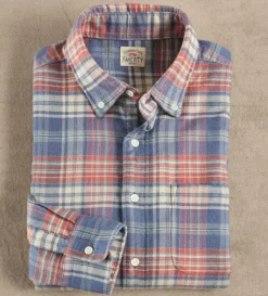 Faherty The All Time Plaid Shirt- Long Sleeve Sport Shirts