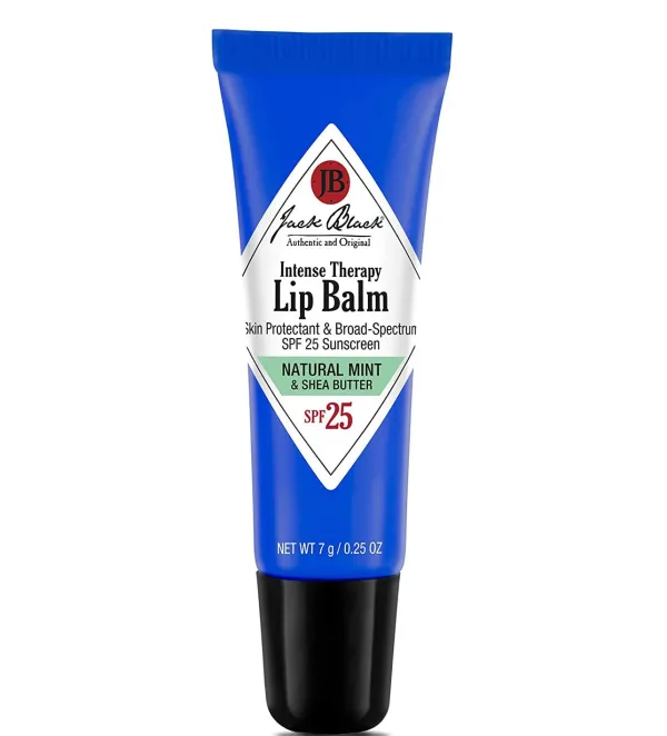 Jack Black Intense Therapy Lip Balm Spf 25 Mint-Shea- Grooming & Skincare