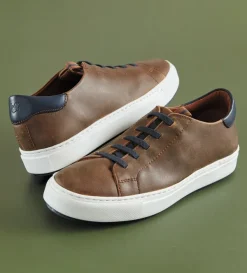 Johnston u0026 Murphy Johnston & Murphy Anson Leather Sneaker- Casual Shoes