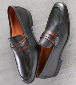 Magnanni Leather Loafers- Casual Shoes