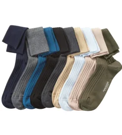 Marcoliani Ribbed Anklet Dress Sock- Socks