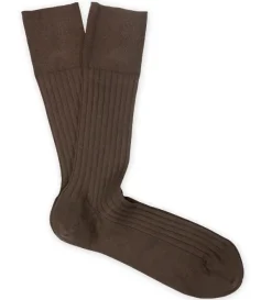Marcoliani Ribbed Anklet Dress Sock- Socks