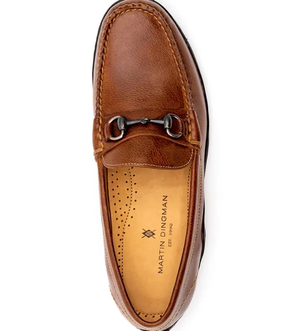 Martin Dingman Bill Horse Bit Leather Loafer- Dress Shoes
