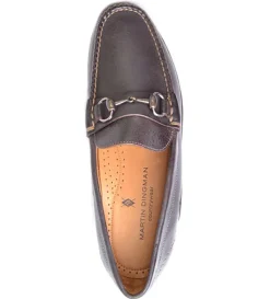 Martin Dingman Bill Horse Bit Leather Loafer- Dress Shoes