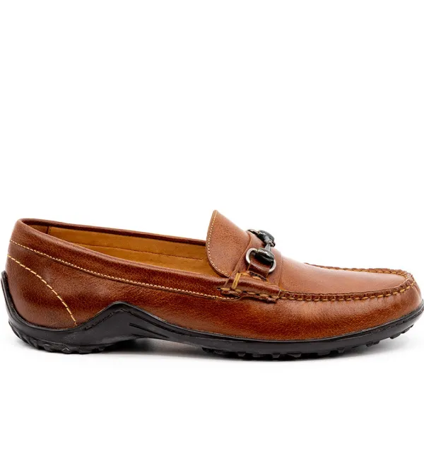 Martin Dingman Bill Horse Bit Leather Loafer- Casual Shoes