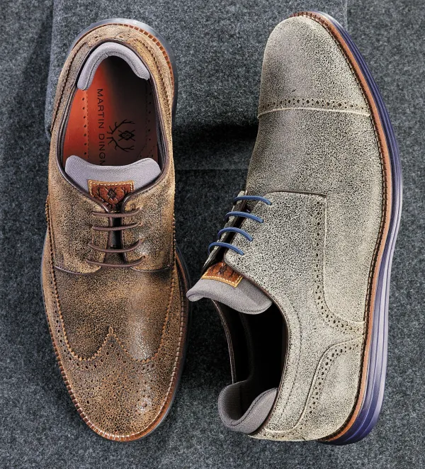 Martin Dingman Countryaire Wingtip Oxfords- Casual Shoes