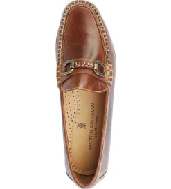 Martin Dingman Old Row Horse Bit Leather Loafer- Casual Shoes