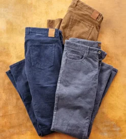 Patrick James Stretch Cord Jeans- Casual Pants