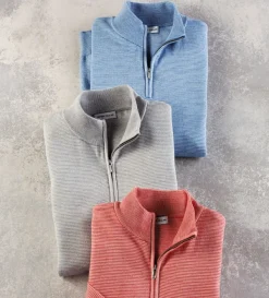 Peter Millar Canton Stripe Knit- Pullovers & Layers