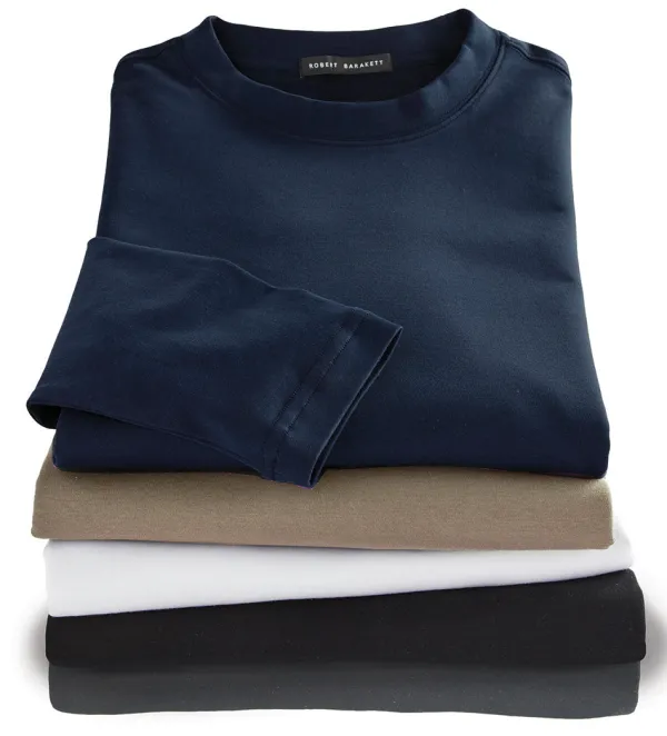 Robert Barakett Georgia Long Sleeve Crewneck- Tees