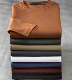Robert Barakett Georgia Long Sleeve Crewneck- Tees