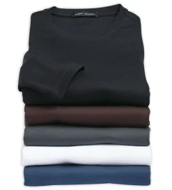 Robert Barakett Georgia Long Sleeve Crewneck- Tees