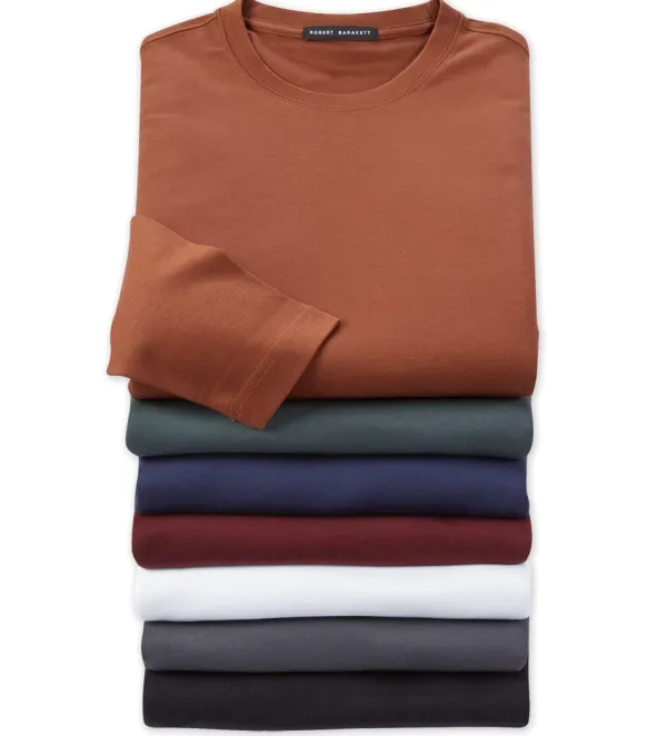 Robert Barakett Georgia Long Sleeve Crewneck- Tees
