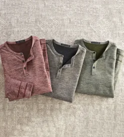 Robert Barakett Gilbert Henley- Polos & Knits