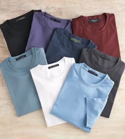 Robert Barakett Short Sleeve Luxury Crewneck Tee Shirt- Tees