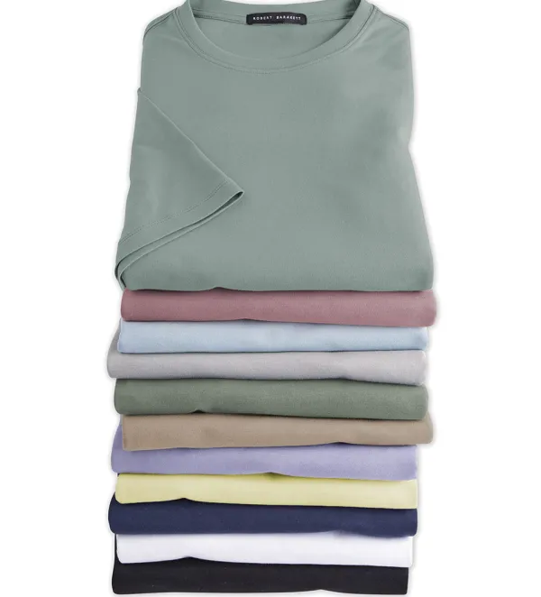 Robert Barakett Short Sleeve Luxury Crewneck Tee Shirt- Tees