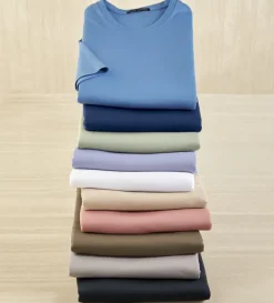 Robert Barakett Short Sleeve Luxury Crewneck Tee Shirt- Tees