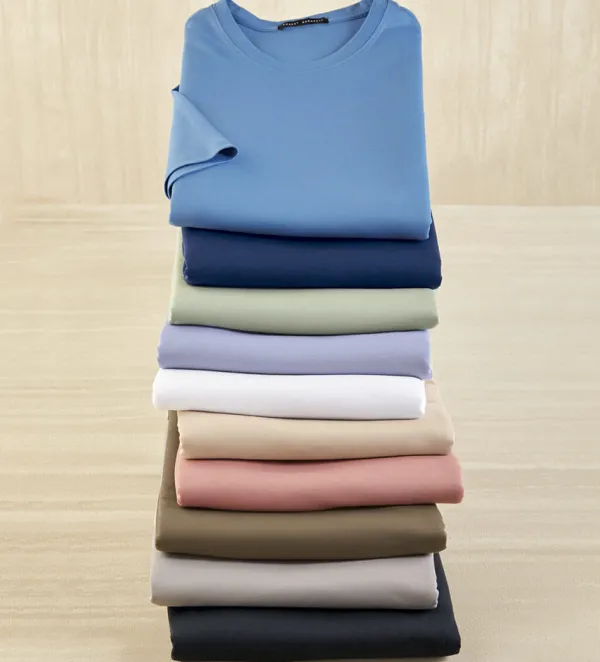 Robert Barakett Short Sleeve Luxury Crewneck Tee Shirt- Tees