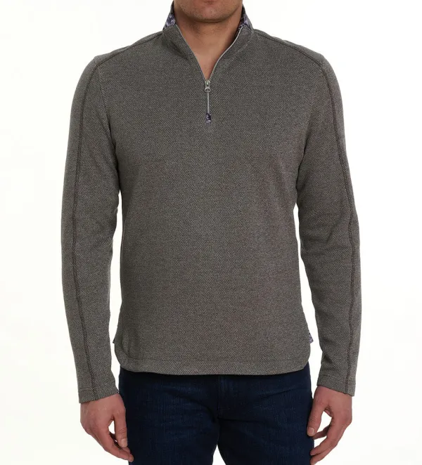Robert Graham Greensboro Quarter-Zip Pullover- Pullovers & Layers
