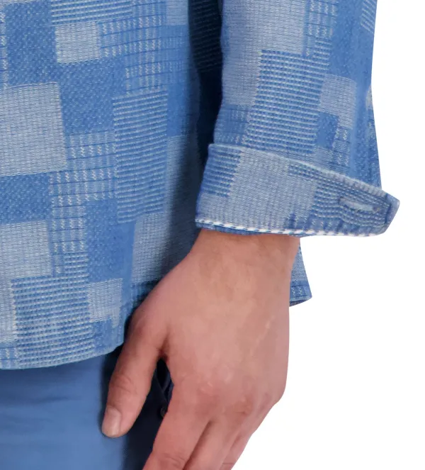 Robert Graham Jaxon Overshirt- Long Sleeve Sport Shirts