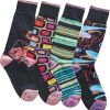 Robert Graham Jump Abstract Anklet Socks- Socks