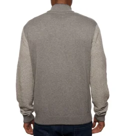 Robert Graham Lattace Mock Quarter Zip- Pullovers & Layers