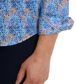 Robert Graham Long Sleeve Venlow Woven Shirt- Long Sleeve Sport Shirts