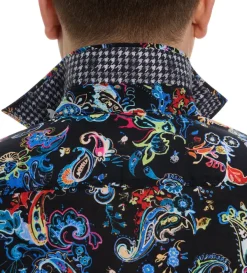 Robert Graham Long Sleeve Electric Reef Shirt- Long Sleeve Sport Shirts