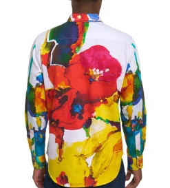 Robert Graham Long Sleeve The Begilded Shirt- Long Sleeve Sport Shirts