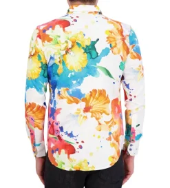 Robert Graham Long Sleeve Sorrentine Shirt- Long Sleeve Sport Shirts