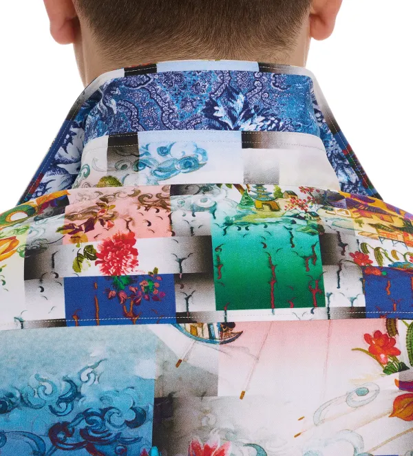 Robert Graham Long Sleeve Koa Woven Shirt- Long Sleeve Sport Shirts