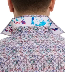 Robert Graham Long Sleeve Caracas Woven Shirt- Long Sleeve Sport Shirts
