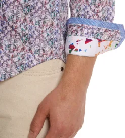 Robert Graham Long Sleeve Caracas Woven Shirt- Long Sleeve Sport Shirts