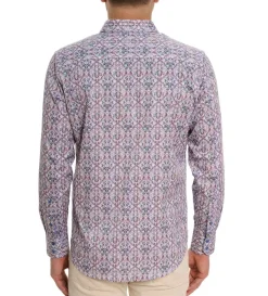 Robert Graham Long Sleeve Caracas Woven Shirt- Long Sleeve Sport Shirts