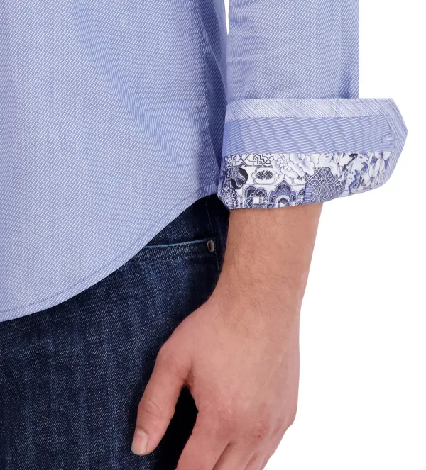 Robert Graham Long Sleeve Wayfarer Shirt- Long Sleeve Sport Shirts