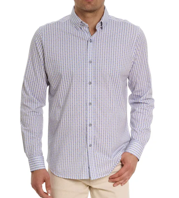 Robert Graham Long Sleeve Balix Knit Shirt- Polos & Knits