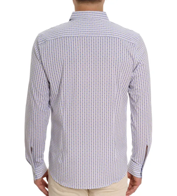 Robert Graham Long Sleeve Balix Knit Shirt- Polos & Knits