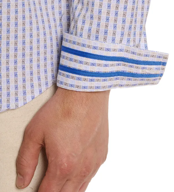 Robert Graham Long Sleeve Balix Knit Shirt- Polos & Knits