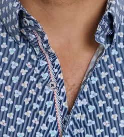 Robert Graham Long Sleeve Senan Knit Shirt- Polos & Knits
