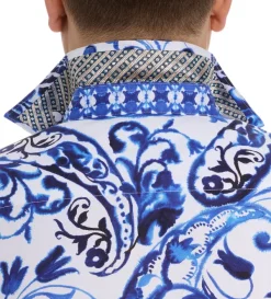 Robert Graham Long Sleeve Thera Le Shirt- Long Sleeve Sport Shirts