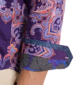 Robert Graham Long Sleeve Casino Royale Shirt- Long Sleeve Sport Shirts